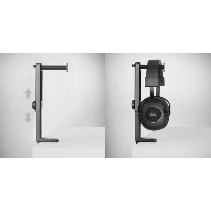 Mars Gaming MHH2 Soporte para Auriculares Negro